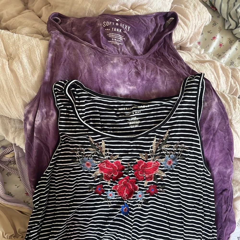 Womens Soft and sexy tanks from American eagle